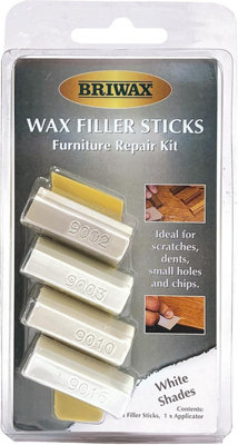 B&Q -  Wax Filler Sticks White 4 X 40Ml