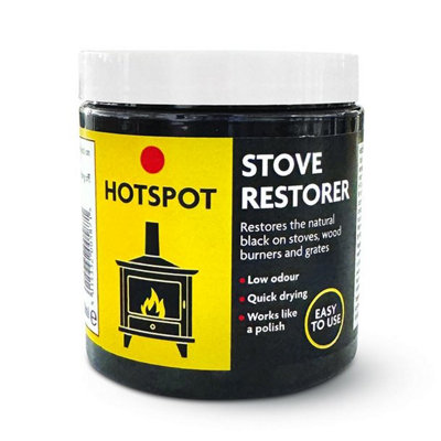 Hotspot Stove Restorer 250Ml Restores And Protects Cast Iron StovesFireplaces And Grates from B&Q