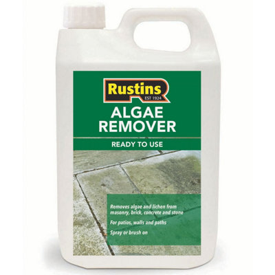B&Q -  Algae Remover Ready To Use Solution For Masonry Brick Concrete 4L