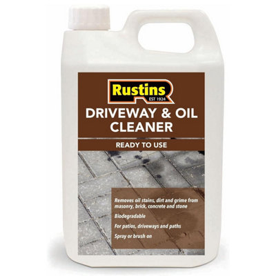 Rustins Driveway & Oil Cleaner 4L Ready To Use Biodegradable Solution - Image 4