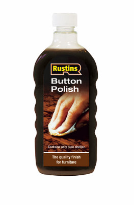 Rustins Button Polish Traditional Polish High Gloss Finish 500Ml from B&Q