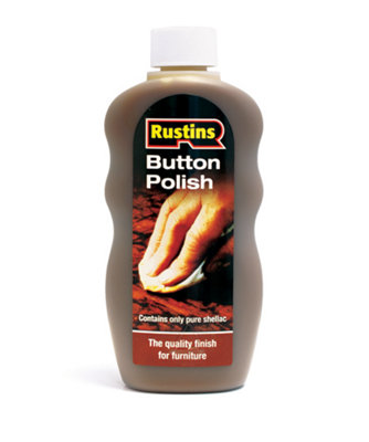 Rustins Button Polish Traditional Polish High Gloss Finish 300Ml from B&Q