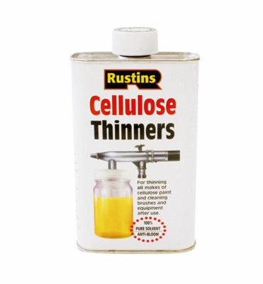 Rustins Cellulose Thinners High-Performance Solvent Cleaner 500Ml from B&Q