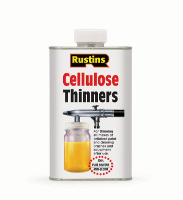 Rustins Cellulose Thinners High-Performance Solvent Cleaner 1L from B&Q