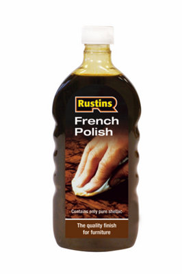 Rustins French Polish Pure Shellac Quality Finish For Furniture 500Ml from B&Q