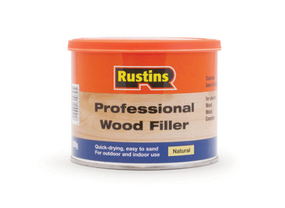 Rustins Professional Wood Filler Natural 500G from B&Q
