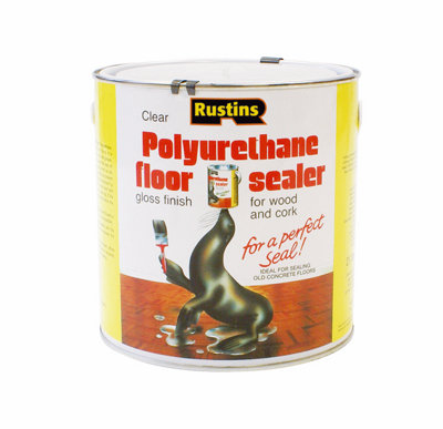 Rustins Polyurethane Floor Sealer Gloss 2.5L from B&Q