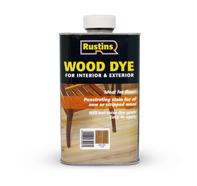 Rustins Wood DyeLight Oak 1Ltr from B&Q