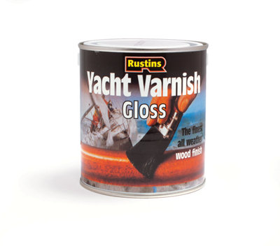 Rustins Yacht Varnish Gloss Clear 2.5L from B&Q