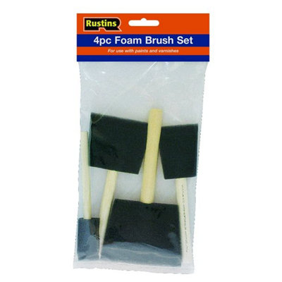Rustins Foam Brush Set (1 2 3 & 4In) RUSFBSET - Image 13
