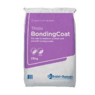 British Gypsum Thistle BondingCoat Plaster 25kg - Image 3