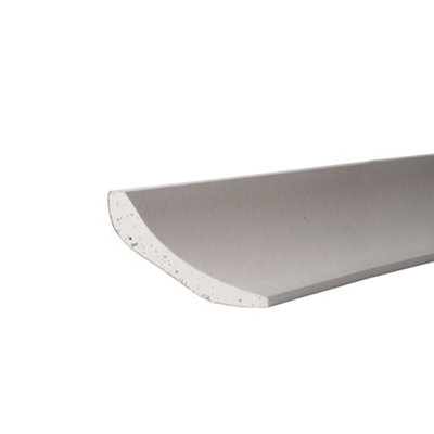 Gyproc Contemporary C-Shaped Plaster Coving (L)3M (W)127mm from B&Q
