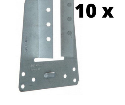 Simpson Strong-Tie 10 X Galvanised Simpson Strong Tie 47mm Truss Clip Joist Hanger Girder Tcp47 from B&Q