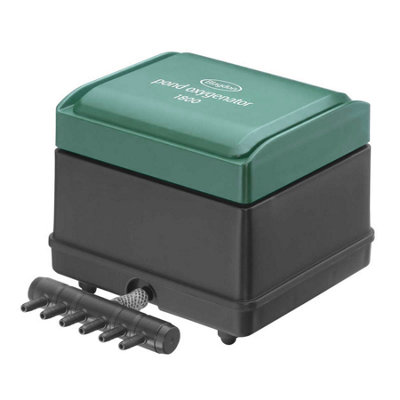 Blagdon Pond Oxygenator 18006 Outlet Air Pump For Ponds Up To 10,000 Litre (Koi Ponds Up To 5,000 Litres.) from B&Q