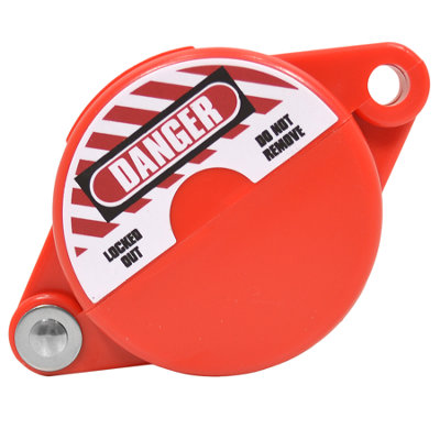 Spectrum Industrial Lockout Tagout Gate Valve63-127mmRed from B&Q
