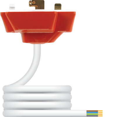 Hager Klik P64Axr C/w 4 Core 0.75mm + 2M Pvc Lead P64Axr/2.0 from B&Q