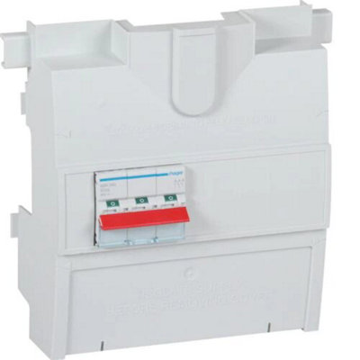 Hager Switch Disconnector, Incomer, 3P 100A, 1.00