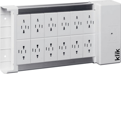 Hager 12 Way Klik Lighting Distribution Unit Klds12