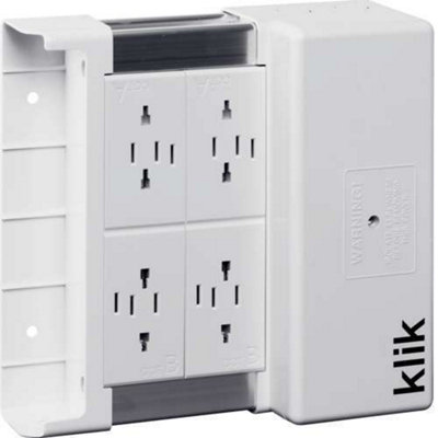 4 Way Klik Lighting Distribution Unit from B&Q