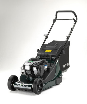 Hayter Harrier 41 374A Petrol Hand Propelled Push Lawnmower 41Cm from B&Q