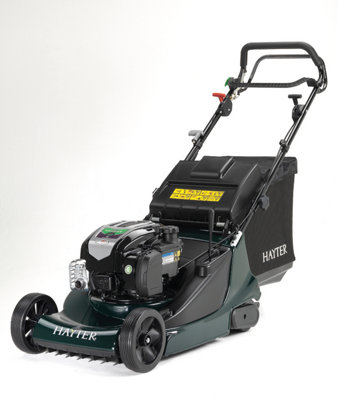 Hayter Harrier 475B Petrol Variable Speed Blade Brake Clutch Lawnmower 48Cm from B&Q