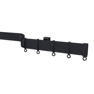 Speedy 5M Bendable Curtain Track For Straight & Bay Window Rail Top Or Face Fix from B&Q