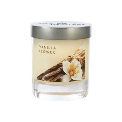 Wax Lyrical Vanilla Flower Small Candle Jar from B&Q