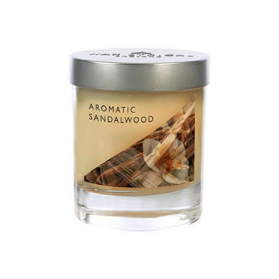 Wax Lyrical Aromatic Sandalwood Small Candle Jar from B&Q