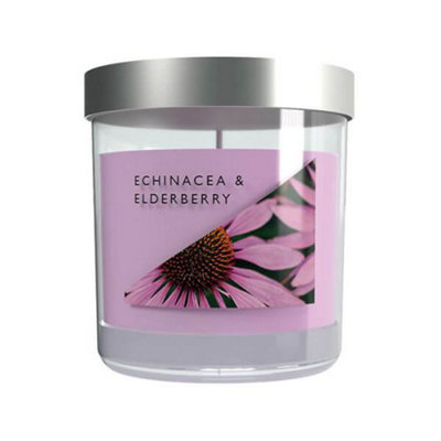Wax Lyrical Echinacea & Elderberry Medium Candle Jar from B&Q
