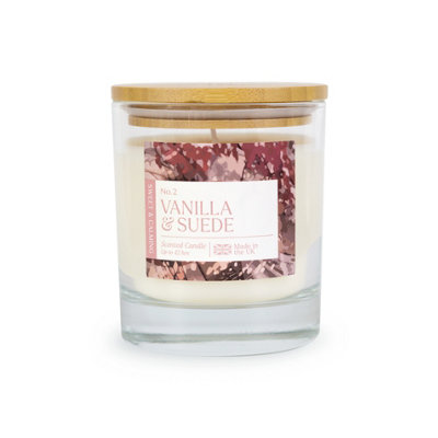 Wax Lyrical Vanilla & Suede Medium Jar Candle from B&Q