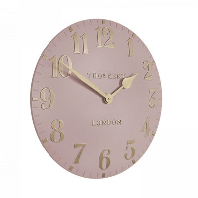 Wall Clock: 30Cm Thomas Kent Wall ClockBlush Pink from B&Q