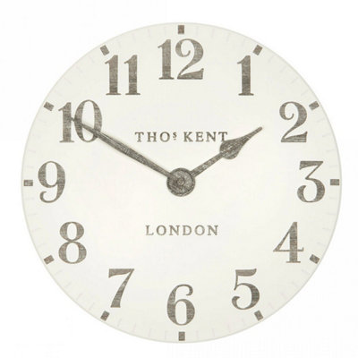 B&Q - Gallery™ Wall Clock: 30Cm Thomas Kent Wall ClockLimestone