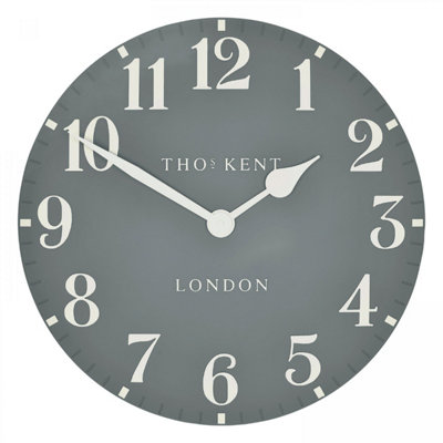 B&Q - Gallery™ Wall Clock: 51Cm Thomas Kent Wall ClockFlax Blue