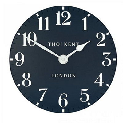 Wall Clock: 30Cm Thomas Kent Wall ClockInk from B&Q