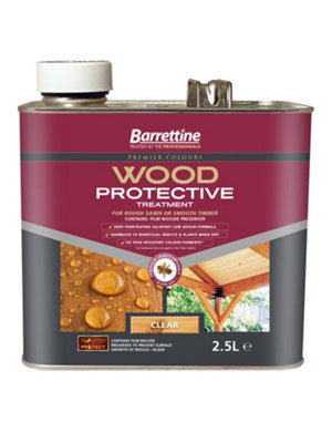 Barrettine Protective Treatment Clear2.5L from B&Q