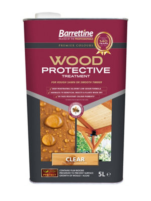Barrettine Protective Treatment Clear5L from B&Q