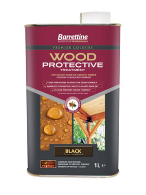 Barrettine Protective Treatment Black1L from B&Q