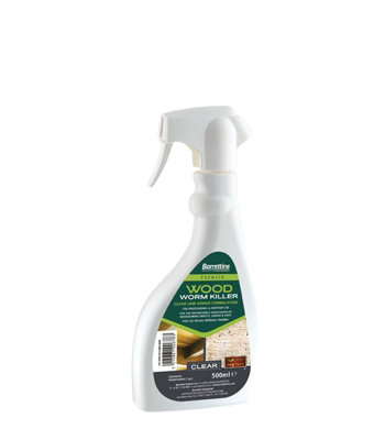 Barrettine Water-Based Woodworm Treatment500Ml Spray from B&Q