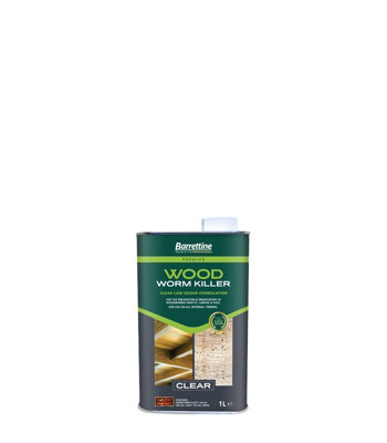 Barrettine Water-Based Woodworm Treatment1L from B&Q