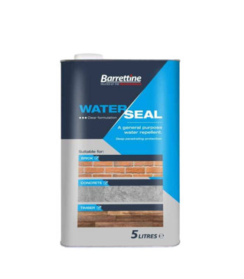 Barrettine Water SealSolvent Based Brick & Concrete Preserver5 Litre from B&Q