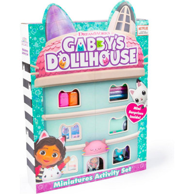 Gabby's Dollhouse Miniatures Activity Set Playset for Girls - Image 2