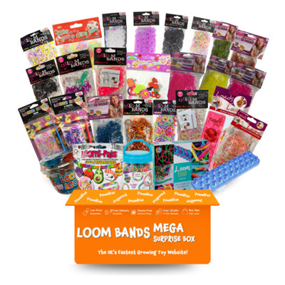 Loom Bands Mega Surprise Box For Kids from B&Q