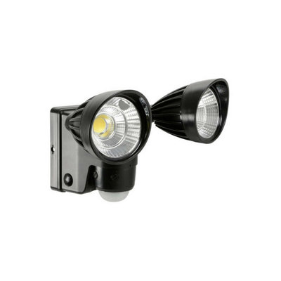 Lyyt Battery Powered Motion Sensor Twin Led Floodlight from B&Q