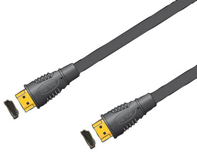 Raraion - High Speed 4K Uhd Hdmi Lead With Ethernet, Male To Male, 5M Black