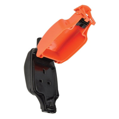 Kenable Single 1 Gang Fully Water Weatherproof 3 Pin Uk Power Socket Outdoor Outlet Ip54 from B&Q