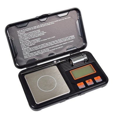Mercury 0.001G-50G Digital Weighing Scales Pocket Grams Small Kitchen Gold Jewellery from B&Q
