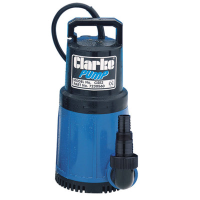 Clarke International Clarke Cse2 750W 253Lpm 10M Head Submersible Water Pump (230V) from B&Q