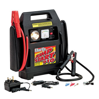 Clarke Jump Starter & Air Compressor 12V 900A Battery Booster Charger Js910 from B&Q