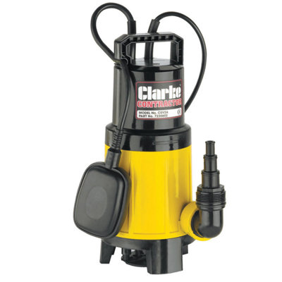 CLARKE CSV2A 1½"" 620W 200LPM 8M HEAD SUBMERSIBLE VORTEX PUMP With Float Switch. - Image 4