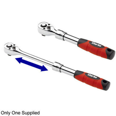 Clarke International Clarke Pro200 1/2" Drive Extendable Ratchet from B&Q